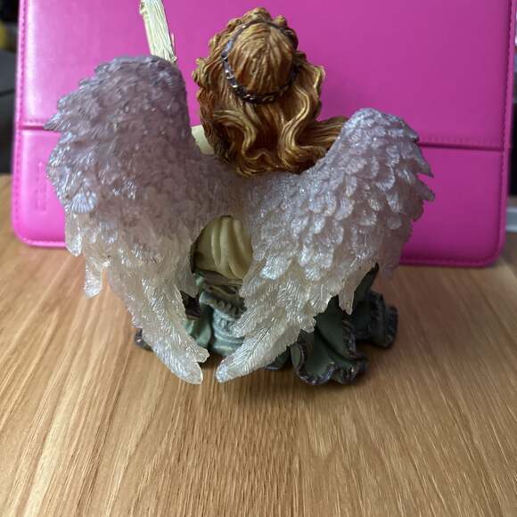 Boyds Bears Charming Angel "Aria Guardian of Harmony" #28226 NIB 2002 harp - Picture 2 of 2